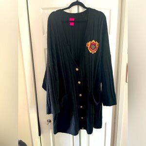 BETSEY JOHNSON X TORRID BOYFRIEND CARDIGAN SIZE 6X 30W